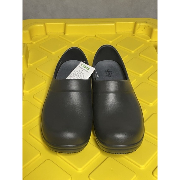 CROCS Shoes - NWT Crocs Neria Pro II Work Clog Black Women's Size 9 Slip-On Professional Shoes